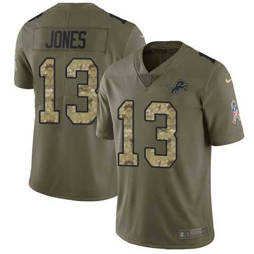 Nike Lions 13 T.J. Jones Olive Camo Salute To Service Limited Jersey Dzhi,We sell and wholesale Nike Lions 13 T.J. Jones Olive Camo Salute To Service Limited Jersey Dzhi on line form chian!